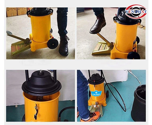 cách dùng máy bơm mỡ Palada PD-6J