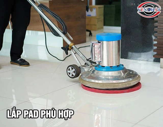 Cách dùng Pad chà sàn