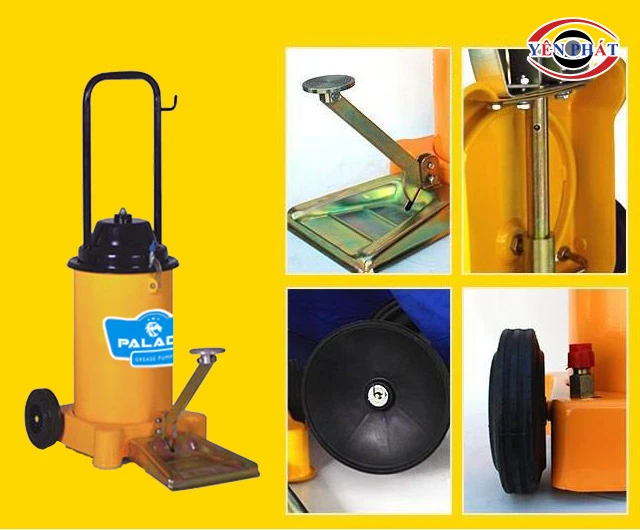 cấu tạo máy bơm mỡ Palada PD-6J