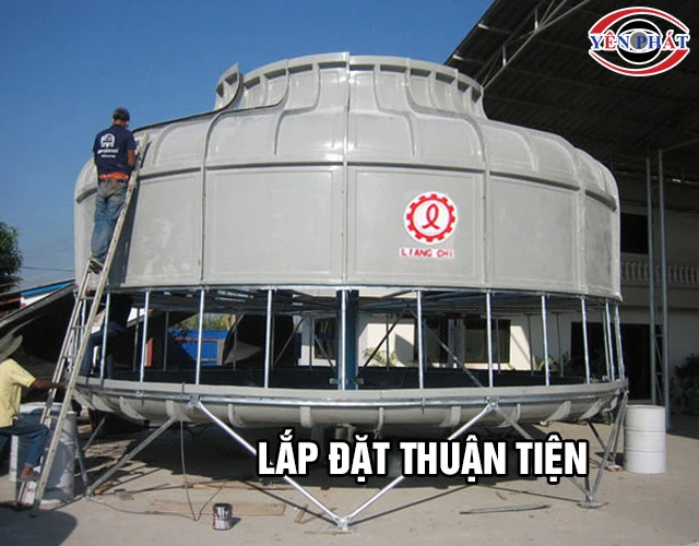 Tháp hạ nhiệt Liang Chi LBC-125RT dễ lắp đặt