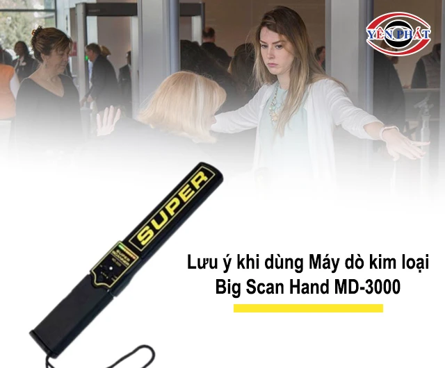 Lưu ý khi dùng Máy dò kim loại
