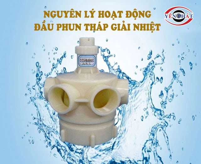 nguyên lý hoạt động của Đầu phun tháp giải nhiệt 