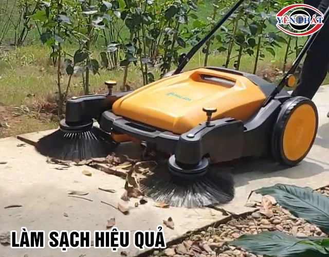 Xe quét rác đẩy tay Palada PD80C/2 hiệu quả