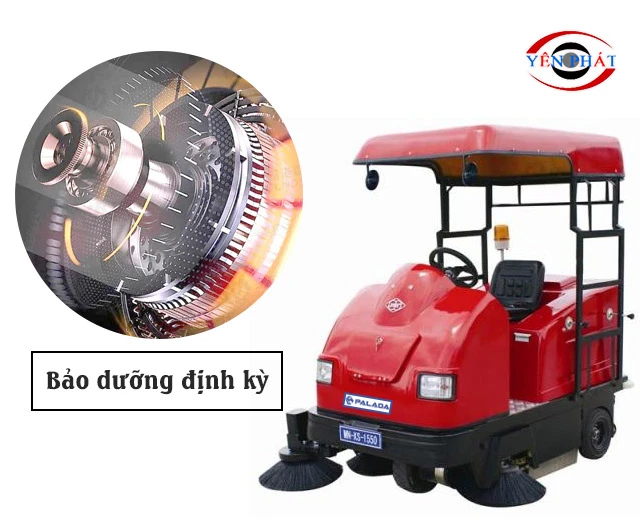Bảo dưỡng xe quét rác định kỳ