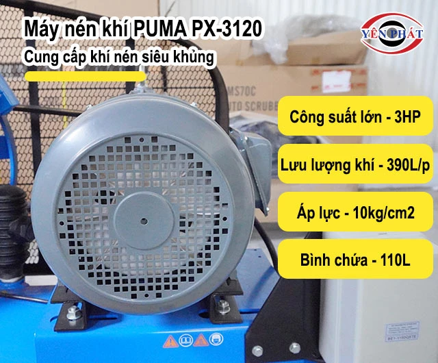 thông số Máy nén khí PUMA PX-3120