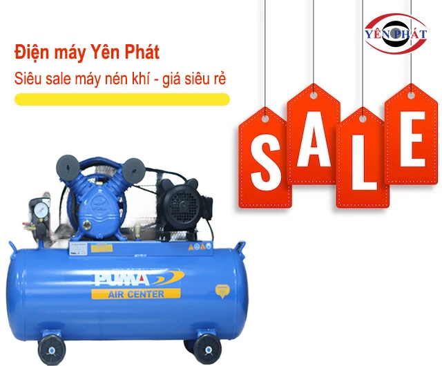 giá máy nén khí tại yên phát