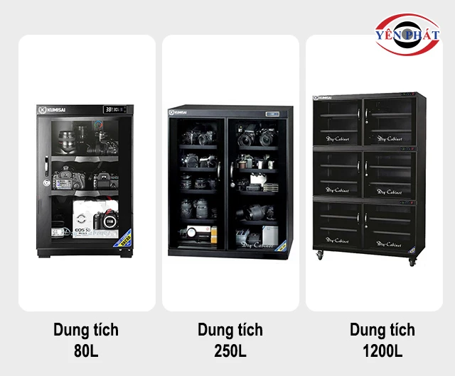 Đa dạng dung tích