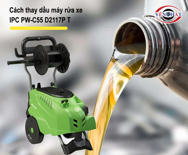 cách thay dầu IPC PW-C55 D2117P T