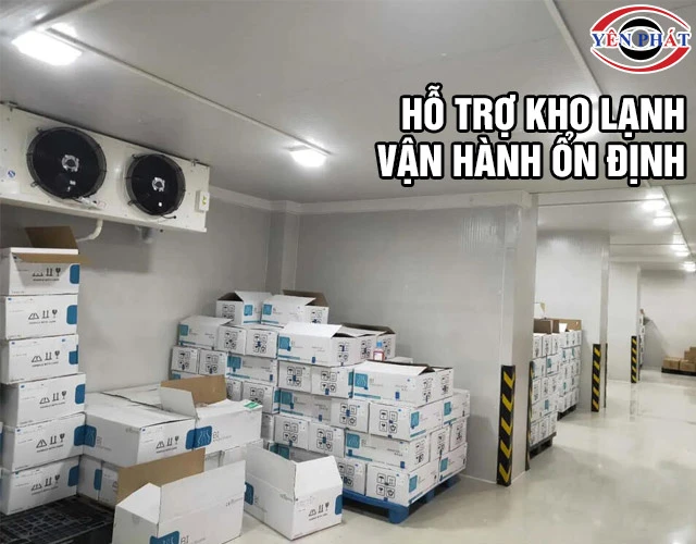 Ứng dụng tháp giải nhiệt kho lạnh 