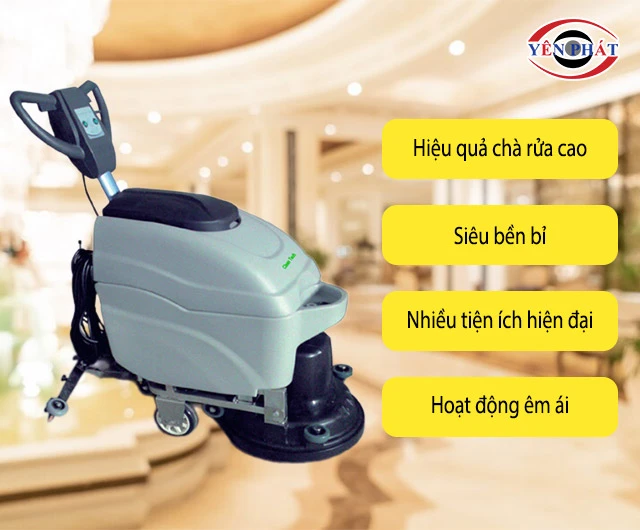 ưu điểm máy chà sàn Clean Tech CT 198