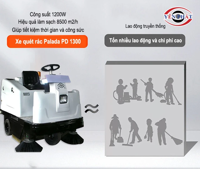 Palada PD 1300 giúp giảm nhân công