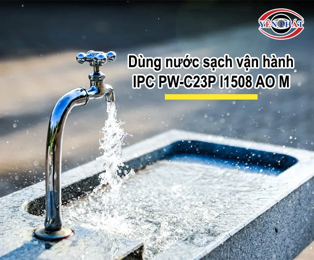 dùng nước sạch cho IPC PW-C23P I1508 AO M