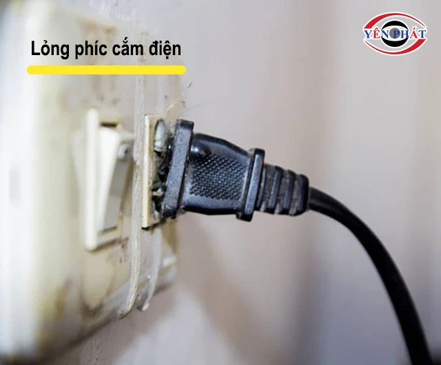 Lỏng phích cắm điện
