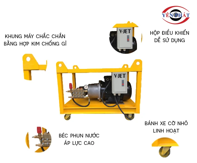 cấu tạo của V-JET 350/15