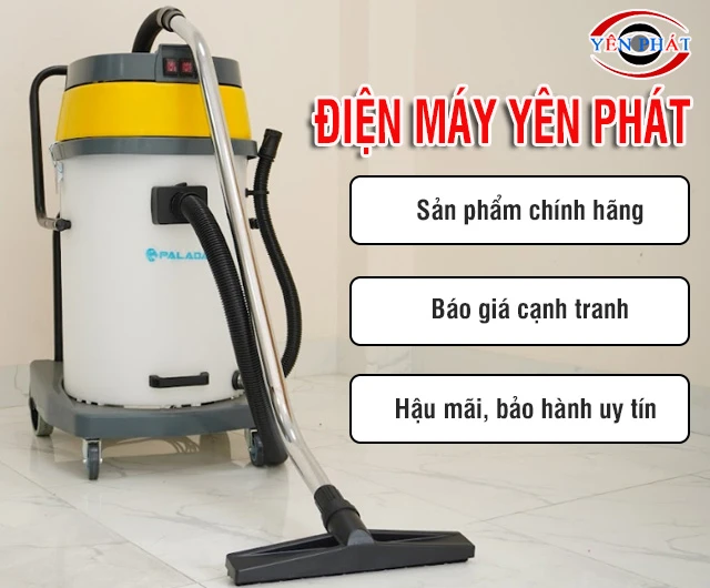 Địa chỉ mua máy hút bụi 2 motor