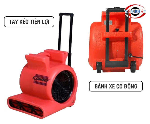 Thiết kế cơ động, thuận tiện vận hành