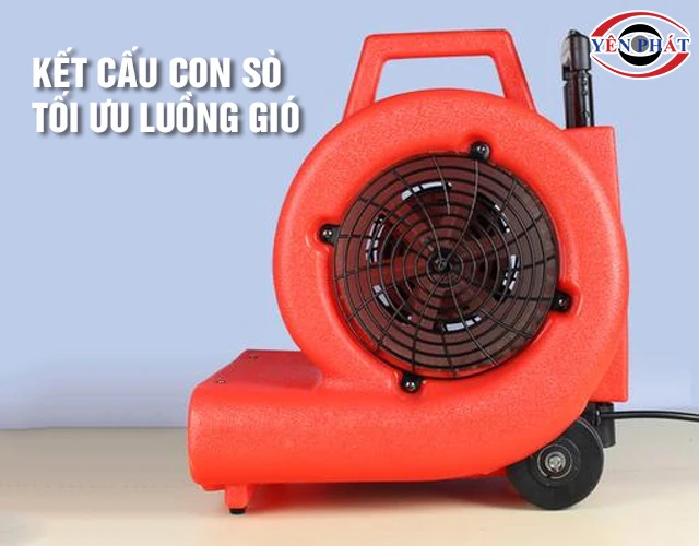 Kết cấu quạt thổi con sò CAMRY BF533