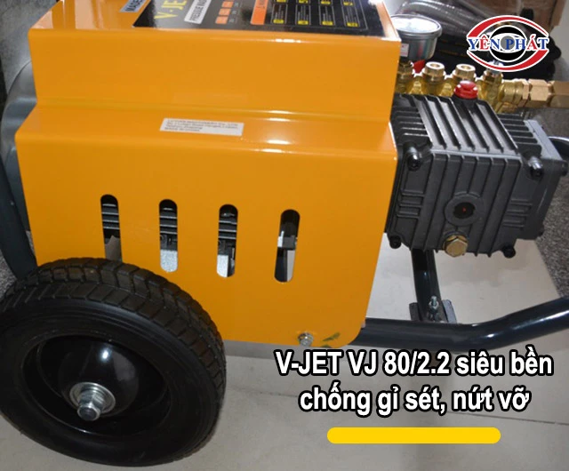 Máy rửa xe V-JET VJ 80/2.2 siêu bền
