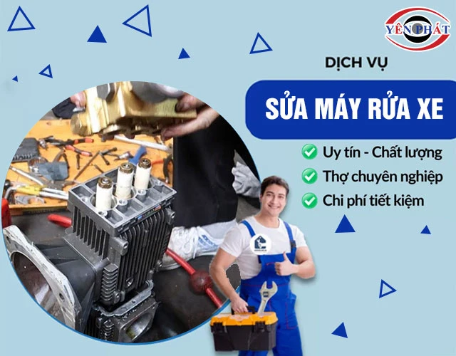 Nơi sửa máy rửa xe TPHCM