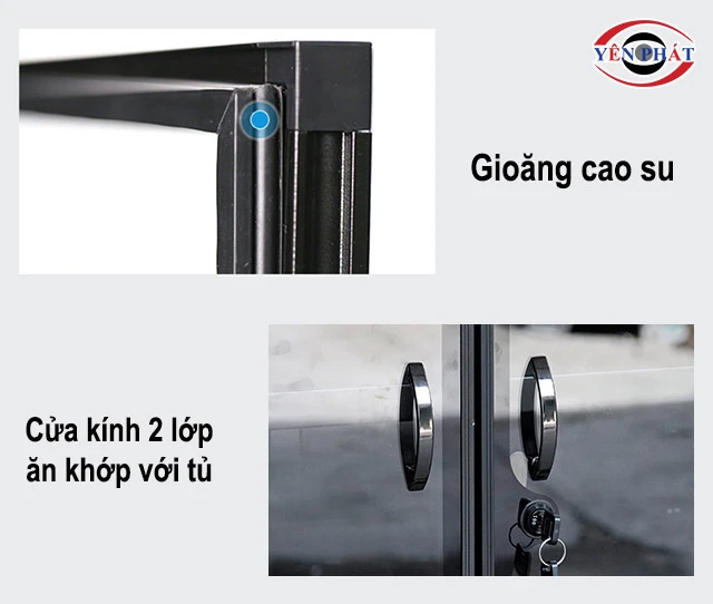 Lớp gioăng cao su của tủ Fujie DHC800