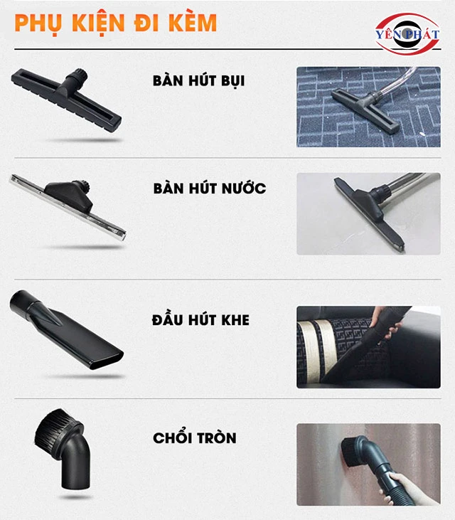 phụ kiện của Supper Clean AC803