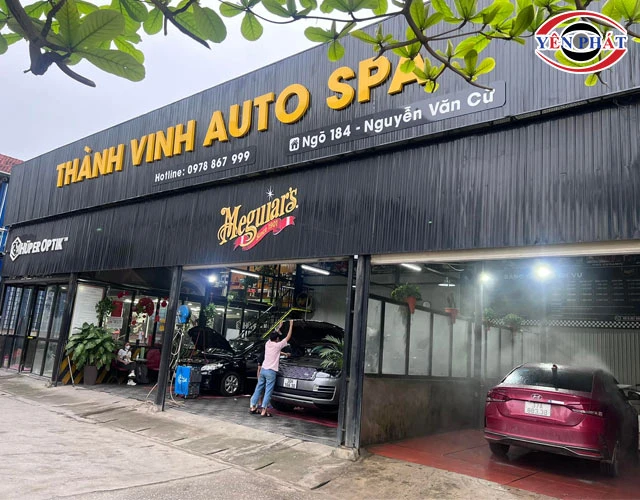 Quán rửa xe Nghệ An