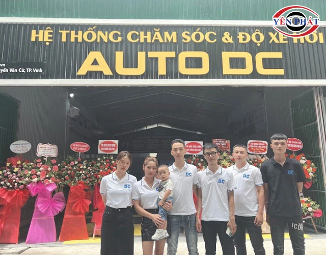 Quán rửa xe ở Nghệ An
