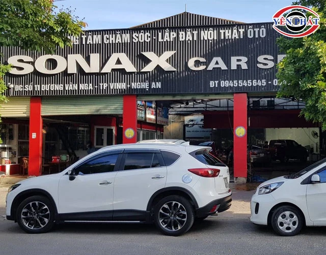 Tiệm rửa xe Nghệ An