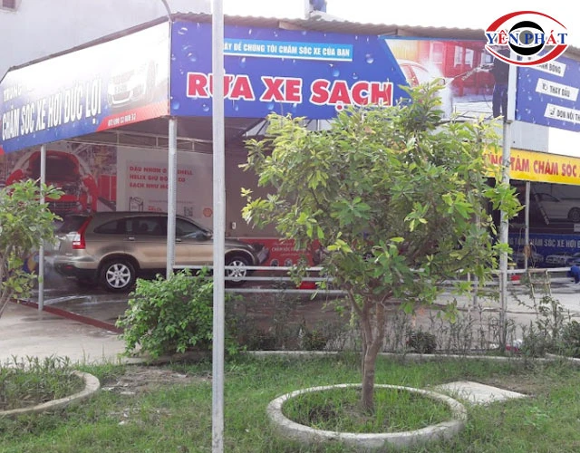 Tiệm rửa xe ở Nghệ An