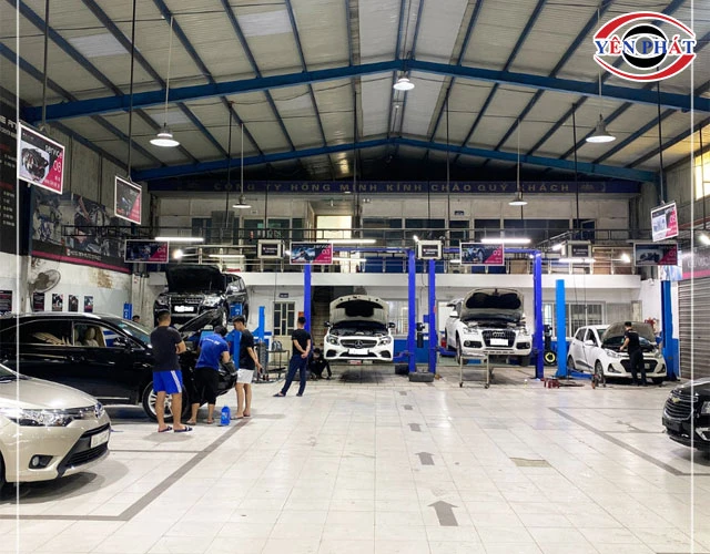 Tiệm rửa xe tại Nghệ An