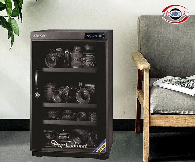 Giao diện gọn đẹp tủ chống ẩm Dry Cabinet