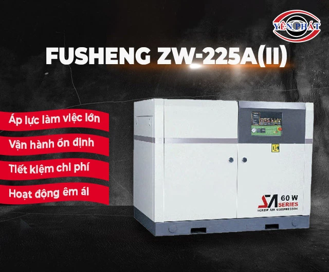 ưu điểm Máy nén khí Fusheng ZW-225A(II)