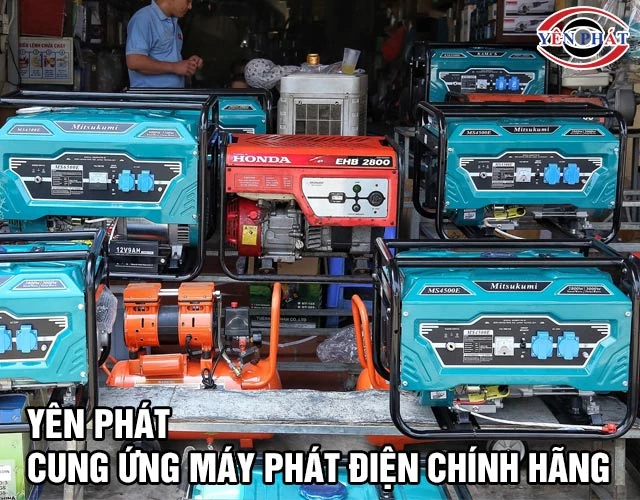 Bán máy phát điện chạy được điều hòa