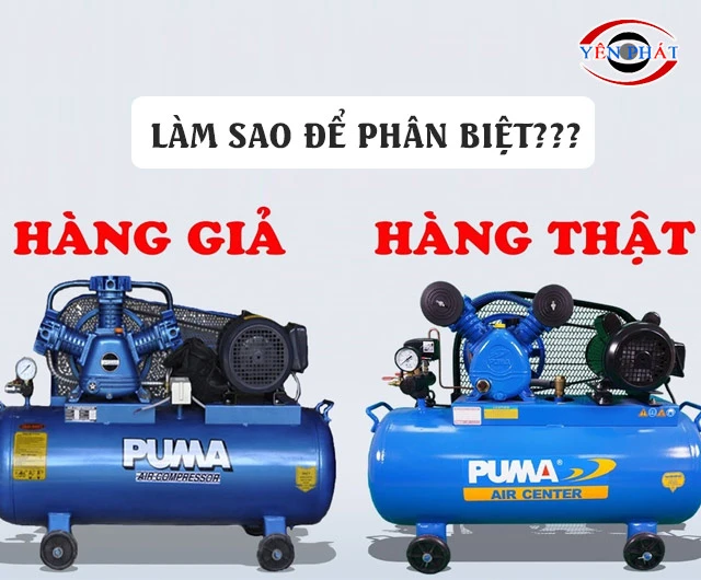 7 Cách phân biệt máy nén khí Puma Đài Loan chính hãng