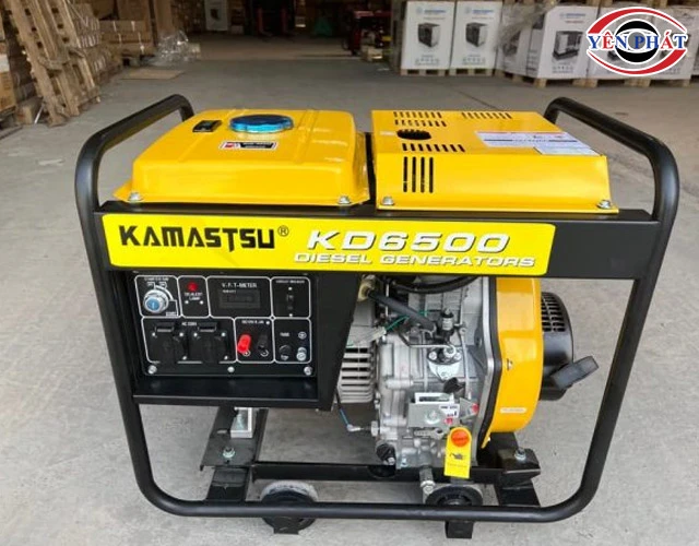 Máy phát điện chạy được điều hòa Kamastsu KD 6500 