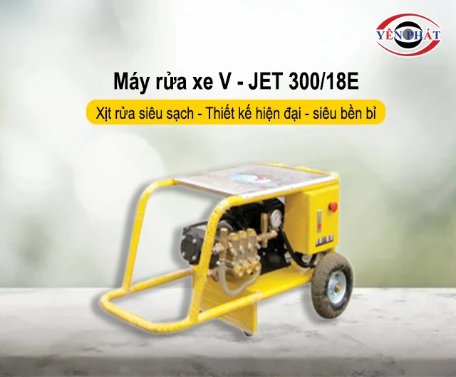 thiết kế của V-JET 300/18E