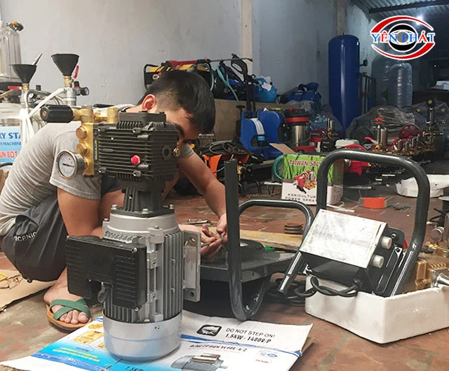 Sửa chữa máy rửa xe cao áp TPHCM giá rẻ