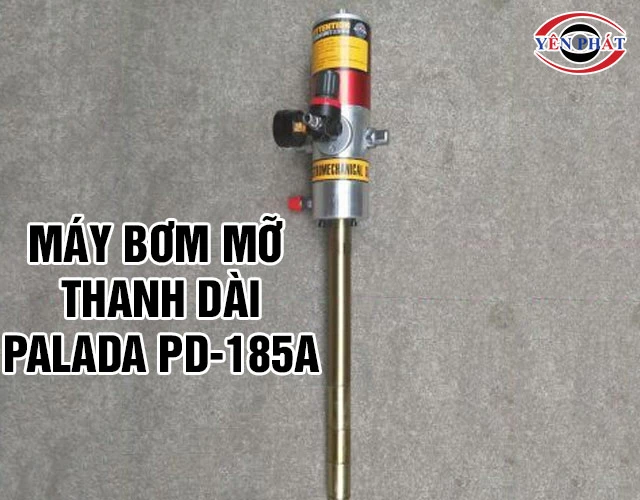 Máy bơm mỡ khí nén thanh dài Palada PD-185A nhỏ gọn