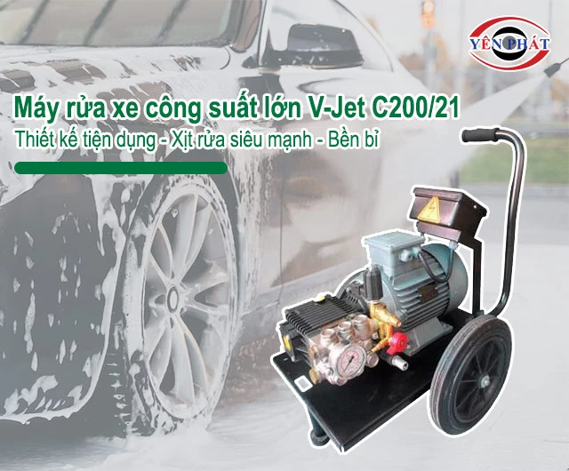 Máy rửa xe V-Jet C200/21