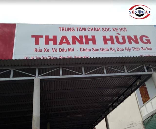 Quán rửa xe Thanh Hùng