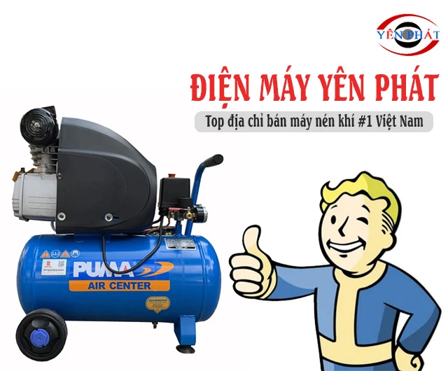 Địa chỉ mua máy nén khí Puma chuẩn, giá hời
