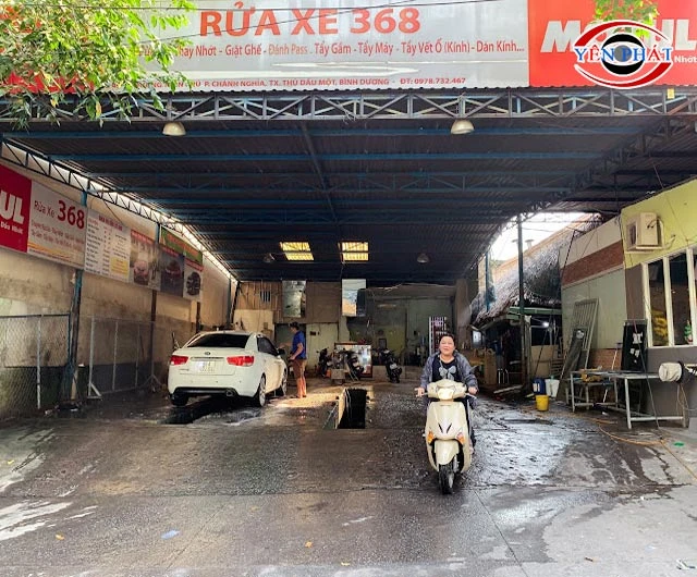 Quán rửa xe Bình Dương 368