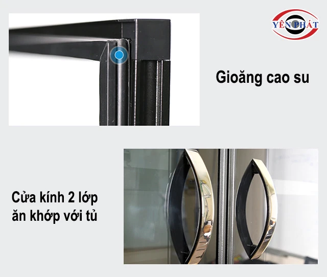 Gioăng cao su và cửa tủ