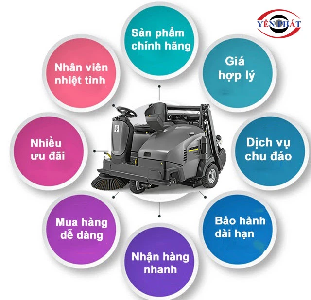 lý do nên mua Karcher KM 125/130 R LPG tại yên phát
