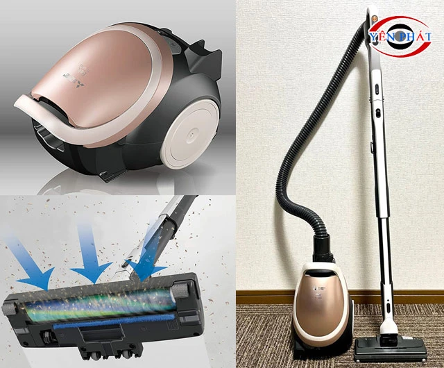 Máy hút bụi gia đình Mitsubishi Electric TC-GM1J-N Be-K