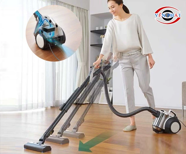 Máy hút bụi gia đình Mitsubishi Electric TC-ZXH20P-A
