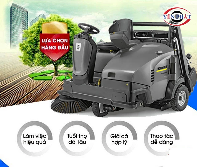 Xe quét rác Karcher KM 125/130 R LPG
