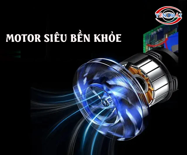 Công nghệ hút đẳng cấp kèm motor siêu bền khỏe