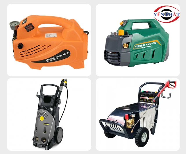 các mẫu máy xịt rửa xe