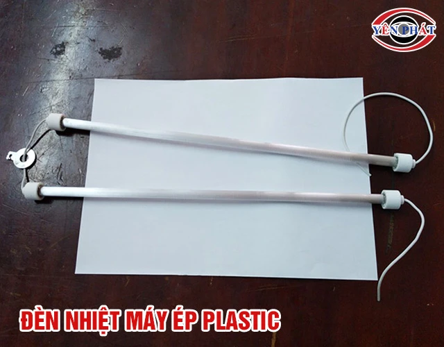 Ứng dụng đèn nhiệt máy ép plastic